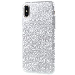 „Disco“ пластиковый чехол - серебристый (iPhone X / Xs) цена и информация | Чехлы для телефонов | 220.lv