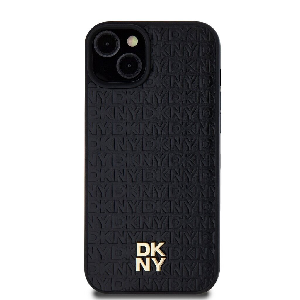 DKNY Leather Stack Logo Mag Case cena un informācija | Telefonu vāciņi, maciņi | 220.lv