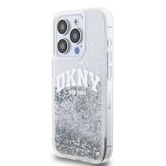 DKNY Liquid Glitter Arch Logo Case for iPhone 14 Pro Max Transparent цена и информация | Чехлы для телефонов | 220.lv