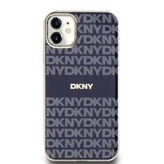 DKNY PC|TPU Repeat Pattern Tonal Stripe Magsafe Case for iPhone 11 Blue цена и информация | Чехлы для телефонов | 220.lv