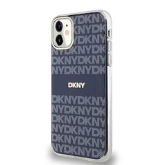 DKNY PC|TPU Repeat Pattern Tonal Stripe Magsafe Case for iPhone 11 Blue цена и информация | Чехлы для телефонов | 220.lv