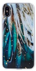 Fusion Gold Glam Feathers силиконовый чехол для Samsung A356 Galaxy A35 5G цена и информация | Чехлы для телефонов | 220.lv