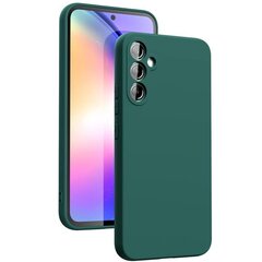 Fusion soft matte силиконовый чехол для Samsung A356 Galaxy A35 5G темно зеленый цена и информация | Чехлы для телефонов | 220.lv