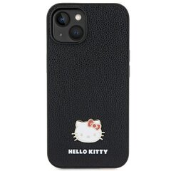 Hello Kitty HKHCSA55PGHDLMK A55 A556 czarny|black hardcase Metal Logo Kitty Head цена и информация | Чехлы для телефонов | 220.lv