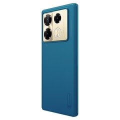 Nillkin Super Frosted Back Cover for Infinix Note 40 Pro+ 5G Peacock Blue цена и информация | Чехлы для телефонов | 220.lv