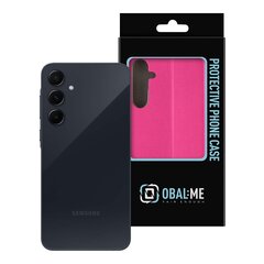 OBAL:ME Book Case for Samsung Galaxy A55 5G Rose Red цена и информация | Чехлы для телефонов | 220.lv