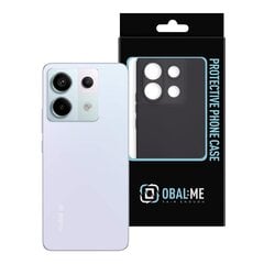 OBAL:ME Matte TPU Cover for Xiaomi Redmi Note 13 Pro 5G Black цена и информация | Чехлы для телефонов | 220.lv