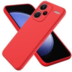 Твердый силиконовый чехол (TPU) „Shell“ - красный (Redmi Note 13 Pro+ 5G) цена и информация | Чехлы для телефонов | 220.lv