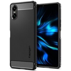 Spigen Rugged Armor case for XIAOMI REDMI NOTE 13 4G | LTE - matte black цена и информация | Чехлы для телефонов | 220.lv