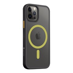 Tactical MagForce Hyperstealth 2.0 Cover for iPhone 12|12 Pro Black|Yellow цена и информация | Чехлы для телефонов | 220.lv