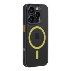 Tactical MagForce Hyperstealth 2.0 Cover for iPhone 15 Pro Black|Yellow цена и информация | Чехлы для телефонов | 220.lv