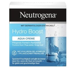 Neutrogena, Гидро-Крем Hydro Boost Aqua, Увлажняющий, 50 мл цена и информация | Кремы для лица | 220.lv