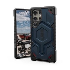 UAG Monarch Pro Case for Samsung Galaxy S24 Ultra 5G with Magnetic Module - Blue Kevlar цена и информация | Чехлы для телефонов | 220.lv