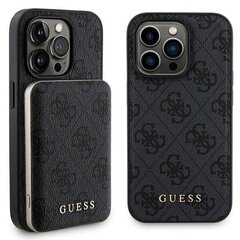 Zestaw Guess GUBPM5P13L4GEMGK iPhone 13 Pro 6.1" hardcase + Powerbank 5000mAh MagSafe czarny|black 4G Metal Logo цена и информация | Чехлы для телефонов | 220.lv