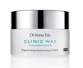 Дермокрем для ночного ухода Dr Irena Eris Clinic Way с регенерирующим и увлажняющим эффектом, 50 мл цена и информация | Кремы для лица | 220.lv