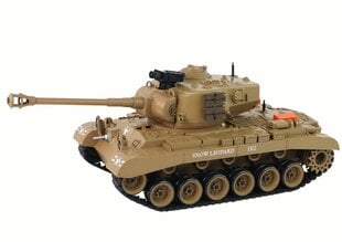 Tālvadības tanks Lean Toys, brūns, 44x16x16 cm cena un informācija | Rotaļlietas zēniem | 220.lv