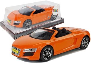 Rotaļlietu kabriolets Lean Toys 1:18, oranžs cena un informācija | Rotaļlietas zēniem | 220.lv