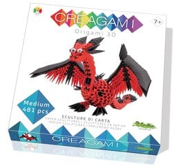 3D Origami komplekts Creagami Dragon cena un informācija | Attīstošās rotaļlietas | 220.lv