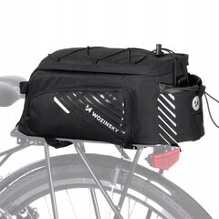 Велосипедная сумка Wozinsky, черная цена и информация | Другие аксессуары для велосипеда | 220.lv