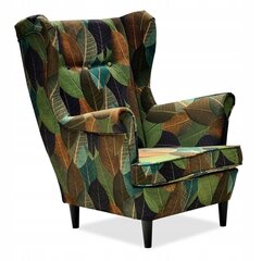 ARI PRINT Skandināvu ausu krēsls Ģimenes mēbeles zaļas palmu lapas cena un informācija | Atpūtas krēsli | 220.lv