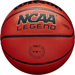 Мяч для баскетбола Wilson NCAA Legend размер 7, официальный мяч Национальной коллегиальной ассоциации по хорошей цене. цена и информация | Другие товары для фитнеса | 220.lv