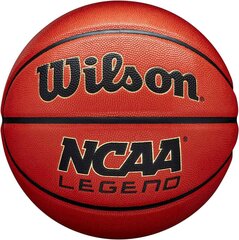 Мяч для баскетбола Wilson NCAA Legend размер 7, официальный мяч Национальной коллегиальной ассоциации по хорошей цене. цена и информация | Другие товары для фитнеса | 220.lv