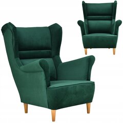 Zoja krēsls Scandinavian Family Furniture like kronos pudele zaļa cena un informācija | Atpūtas krēsli | 220.lv