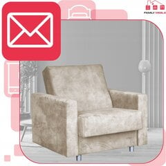 Guļamkrēsls Family Furniture Alicja, bēšs цена и информация | Кресла в гостиную | 220.lv