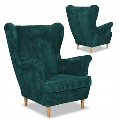 Bonito Skandināvu krēsls no Family Furniture tirkīza velvets zaļš cena un informācija | Atpūtas krēsli | 220.lv