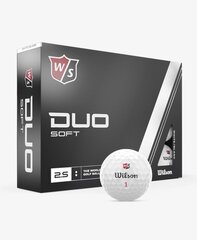 Мячи для гольфа Wilson Duo Soft - 12 шт. цена и информация | Гольф | 220.lv