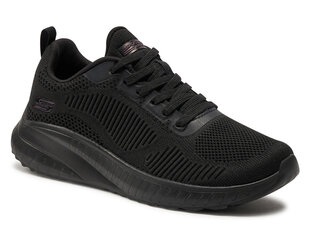 Bobs squad chaos skechers 117209bbk moterims juoda sievietēm melna 117209BBK cena un informācija | Sporta apavi sievietēm | 220.lv