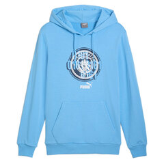 Bluza mcfc ftblculture hoodie puma 77777639 vīriešiem melyna vīriešiem zilais 77777639 cena un informācija | Vīriešu jakas | 220.lv