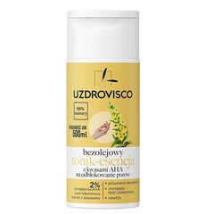 Dziļi tīra tonika-eseņa ar AHA skābēm poru attīrīšanai Uzdrovisco, 150ml cena un informācija | Sejas ādas kopšana | 220.lv