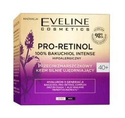 Крем для лица PRO-Retinol с Bakuchiol и эффектом омоложения Eveline Cosmetics. Укрепляет, омолаживает и увлажняет кожу 40+. цена и информация | Кремы для лица | 220.lv