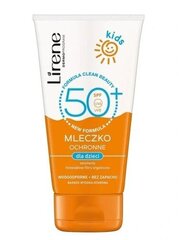 Aizsargājošais piens bērniem Lirene, SPF 50+, 150 ml cena un informācija | Bērnu kosmētika, līdzekļi jaunajām māmiņām | 220.lv