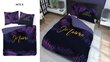 Holandiešu gultasveļa 160x200 Amore Purple Leaf Holland Purple cena un informācija | Gultas veļas komplekti | 220.lv