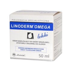 Barojošs krēms Linoderm Omega Lekki, 50 ml cena un informācija | Bērnu kosmētika, līdzekļi jaunajām māmiņām | 220.lv