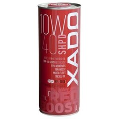 Xado Atomic Oil 10W-40 SHPD Red Boost motoreļļa, 1L cena un informācija | Motoreļļas | 220.lv