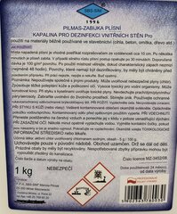 Fungicīds pelējuma noņemšanai 1l cena un informācija | Tīrīšanas līdzekļi | 220.lv