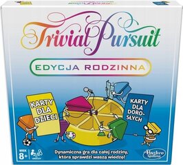 Ģimenes galda spēle Trivial Pursuit Hasbro cena un informācija | Galda spēles | 220.lv