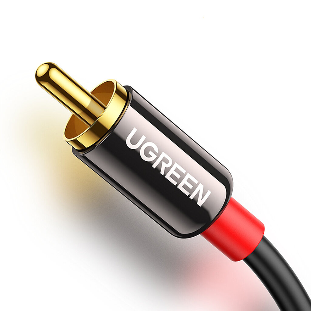 Ugreen 3,5 mm/2RCA, 1.5 m цена и информация | Kabeļi un vadi | 220.lv