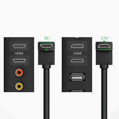 Ugreen HDMI, 2 m cena un informācija | Kabeļi un vadi | 220.lv