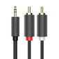 Ugreen 3,5 mm/2xRCA, 1.5 m цена и информация | Kabeļi un vadi | 220.lv