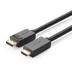 Ugreen DisplayPort/HDMI, 2 m cena un informācija | Kabeļi un vadi | 220.lv