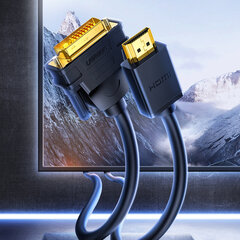 Ugreen HDMI/DVI, 2 m цена и информация | Кабели и провода | 220.lv