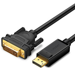 Ugreen DisplayPort/DVI, 2 m цена и информация | Кабели и провода | 220.lv