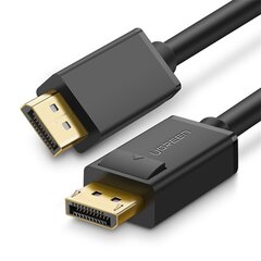 Ugreen DisplayPort, 1 m cena un informācija | Kabeļi un vadi | 220.lv