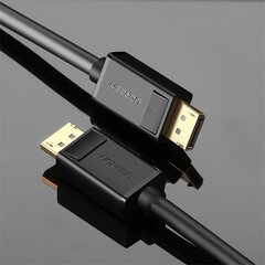 Ugreen DisplayPort, 1 m cena un informācija | Kabeļi un vadi | 220.lv