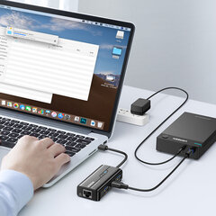 Многофункциональный USB интернет-адаптер Ugreen цена и информация | Адаптеры и USB разветвители | 220.lv