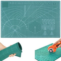 Self-healing cutting mat a3 modelling double-sided цена и информация | Инструменты для обработки кожи | 220.lv